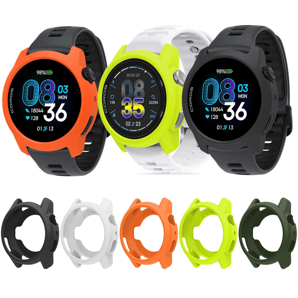 Silicone Soft Protector Shell for Smartwatch Hollow Protection Frame Case