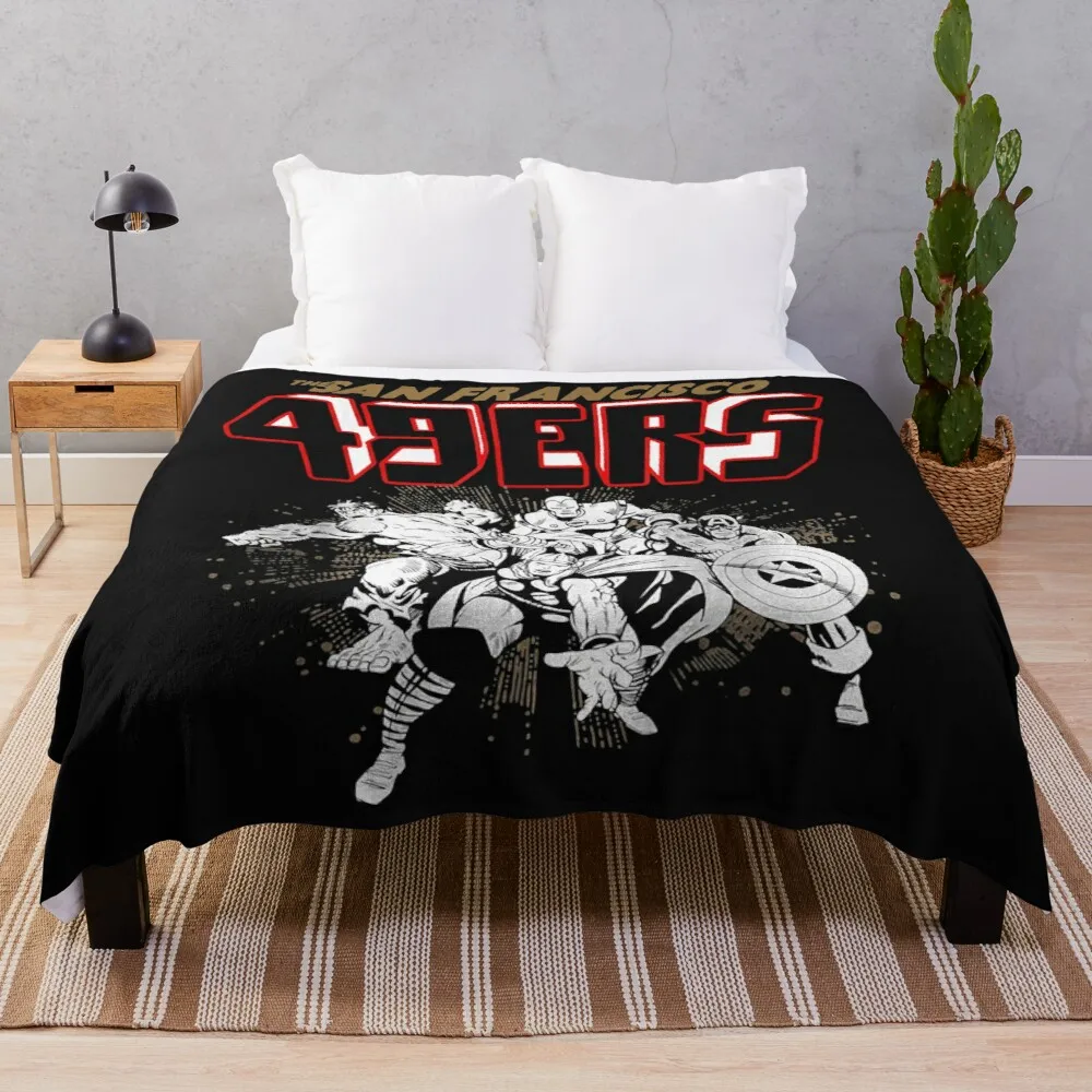 San-Francisco-49Ers-Junk-Coperta Da Tiro Per Alimenti Coperta Sciolta