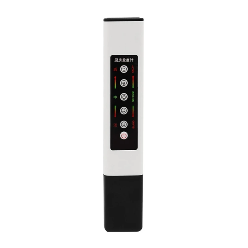 

Practical Food Salinity Tester Pen Salinometer LED Electronic Food Salt Concentration Meter,Battery Powered F1FB