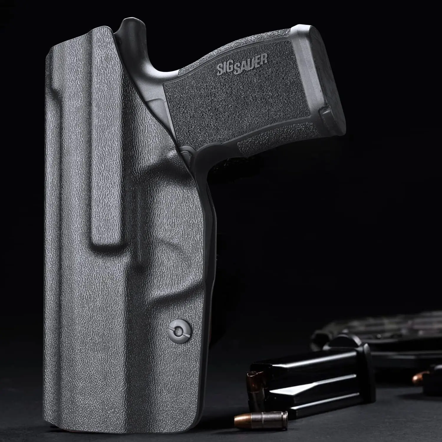 Only P365XL Holster, IWB Kydex Holster Tailored Fit: Sig Sauer P365 XL 9mm Pistol right hand 5