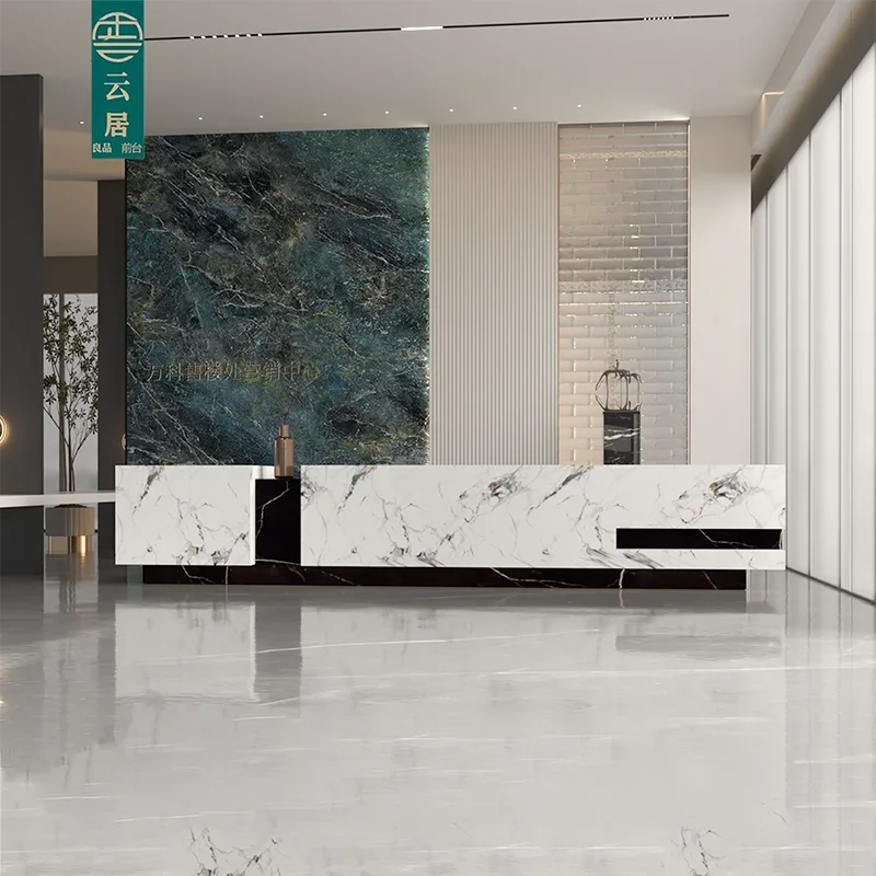 Podium Help Center Customer Service Cashier Counter Desk Church Pulpit Beauty Salon Storage Reception Shop Institute Tables