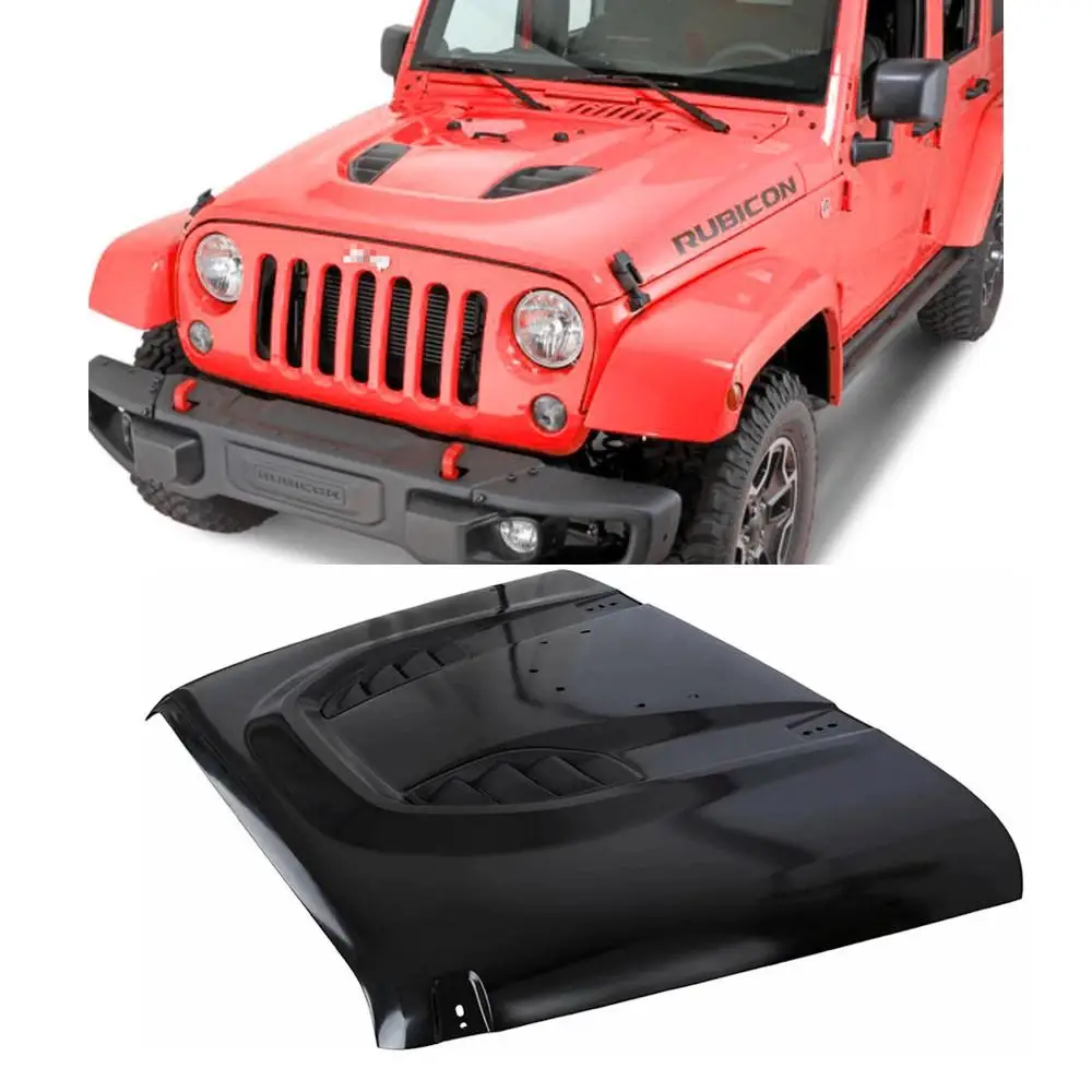 

10th Anniversary Rubicon Edition Replica Engine Hood for Jeep Wrangler JK 2007-2018