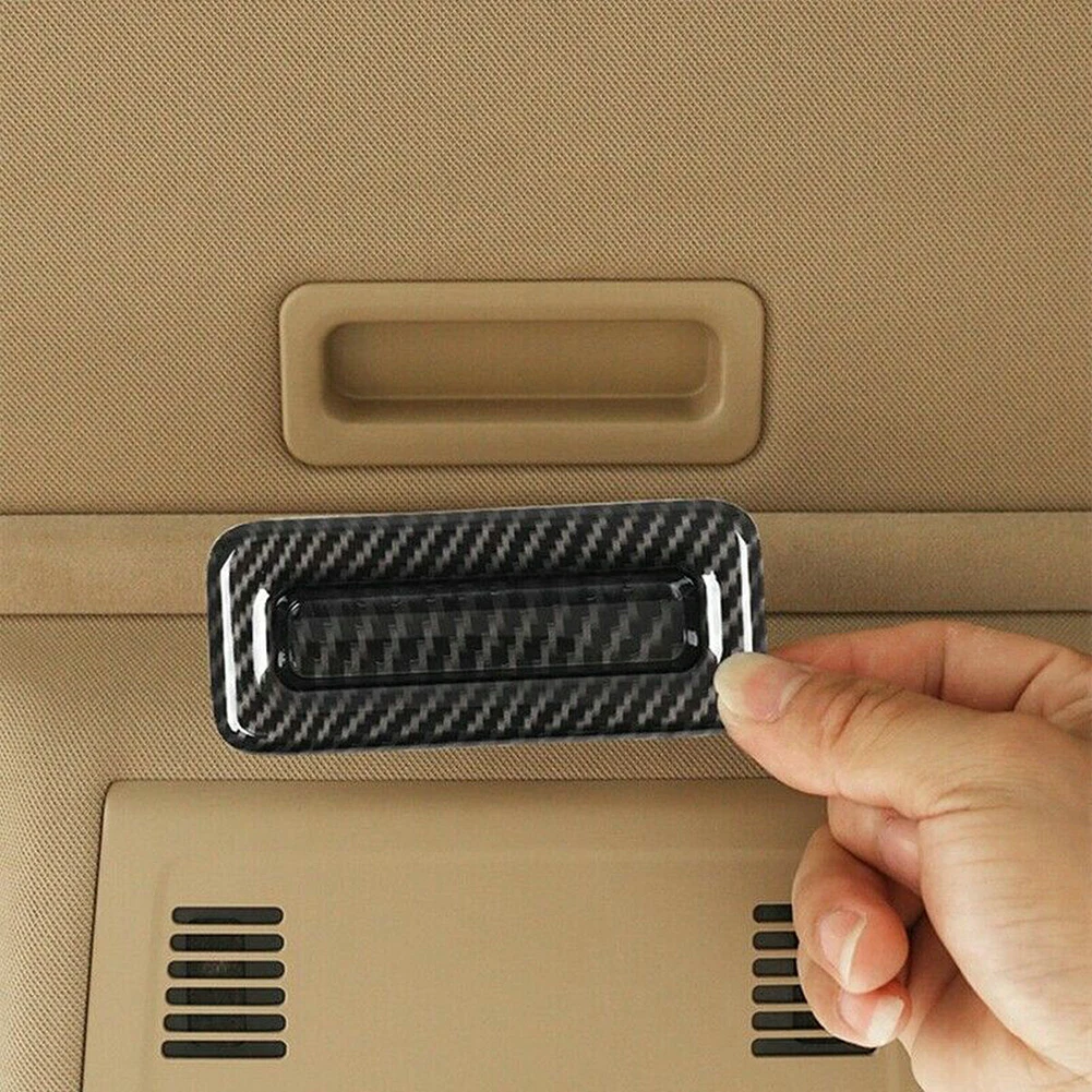 

Car Roof Skylight Handle Frame Carbon Fiber Trim For BMW 3 Series E90 2005-2012 Carbon Fiber Black Car Interior Accessories