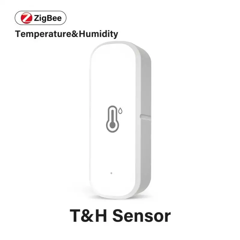 Ewelink-ZigBee Sensor de Temperatura e Umidade, Alimentado