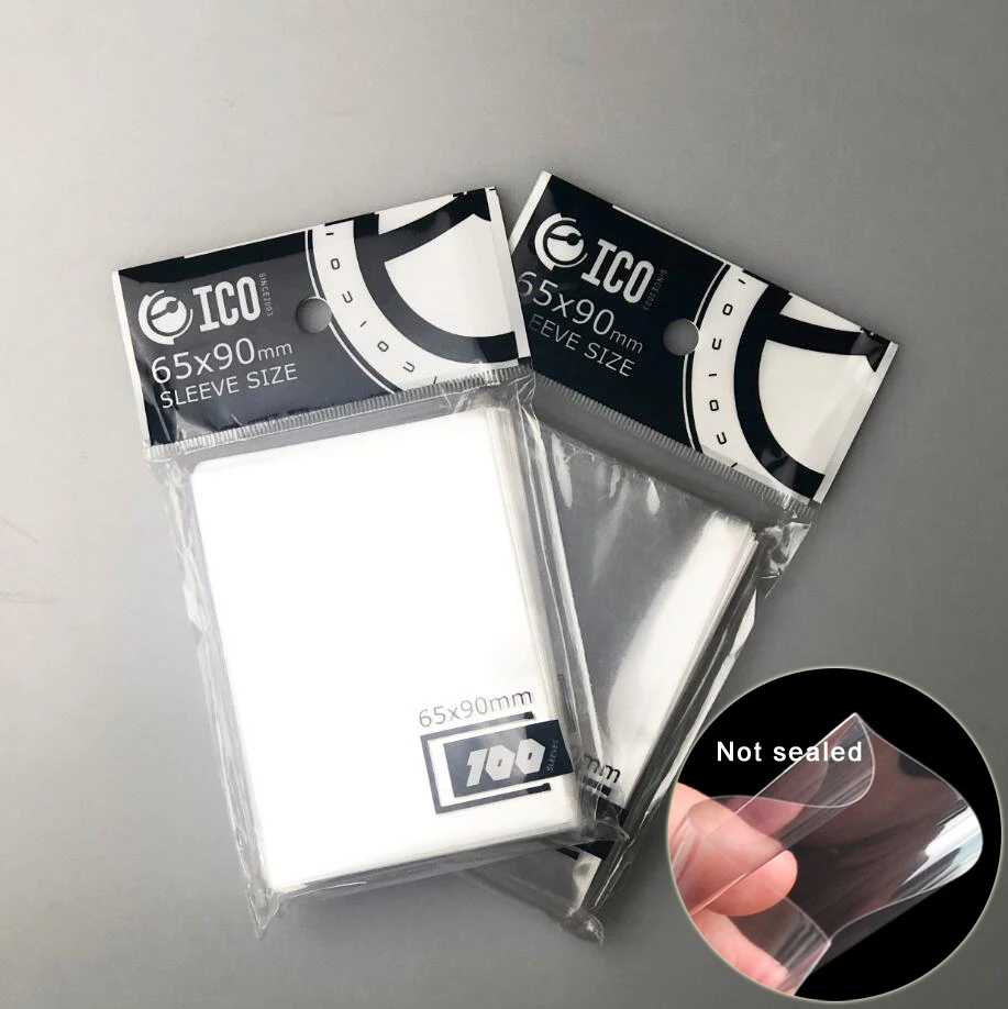200pcs/pack 65*90mm Clear Card Sleeve Perfect Fit Card Sleeve Card