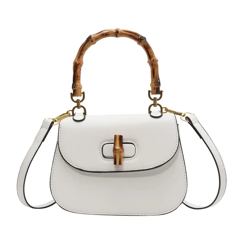 حقيبة كتف نسائية بتصميم كلاسيكي، مصنوعة من نسيج عا...