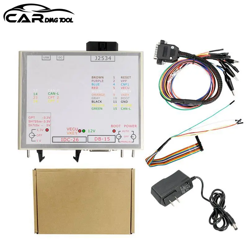 Программатор KTMFLASH JTAG ECU PowerBox J2534 ECU, инструмент для программирования KTM Flash с зеленой фотовспышкой, считыватели кодов и сканеры