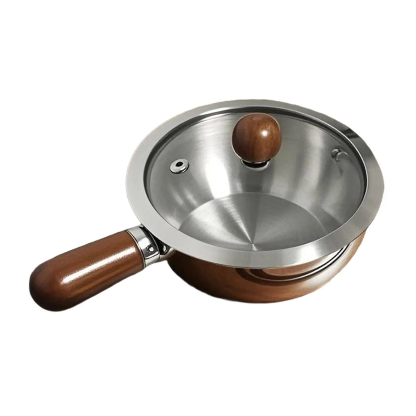 Milk Pot Stainless Steel for Boiling Kitchen Cookware Portable Household Small Saucepan Butter Melting Pot Butter Warmer Milk Pot Stainless Steel for Boiling Kitchen Cookware Portable Household Small Saucepan Butter Melting Pot Butter Warmer