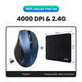 Blue With Mouse Pad