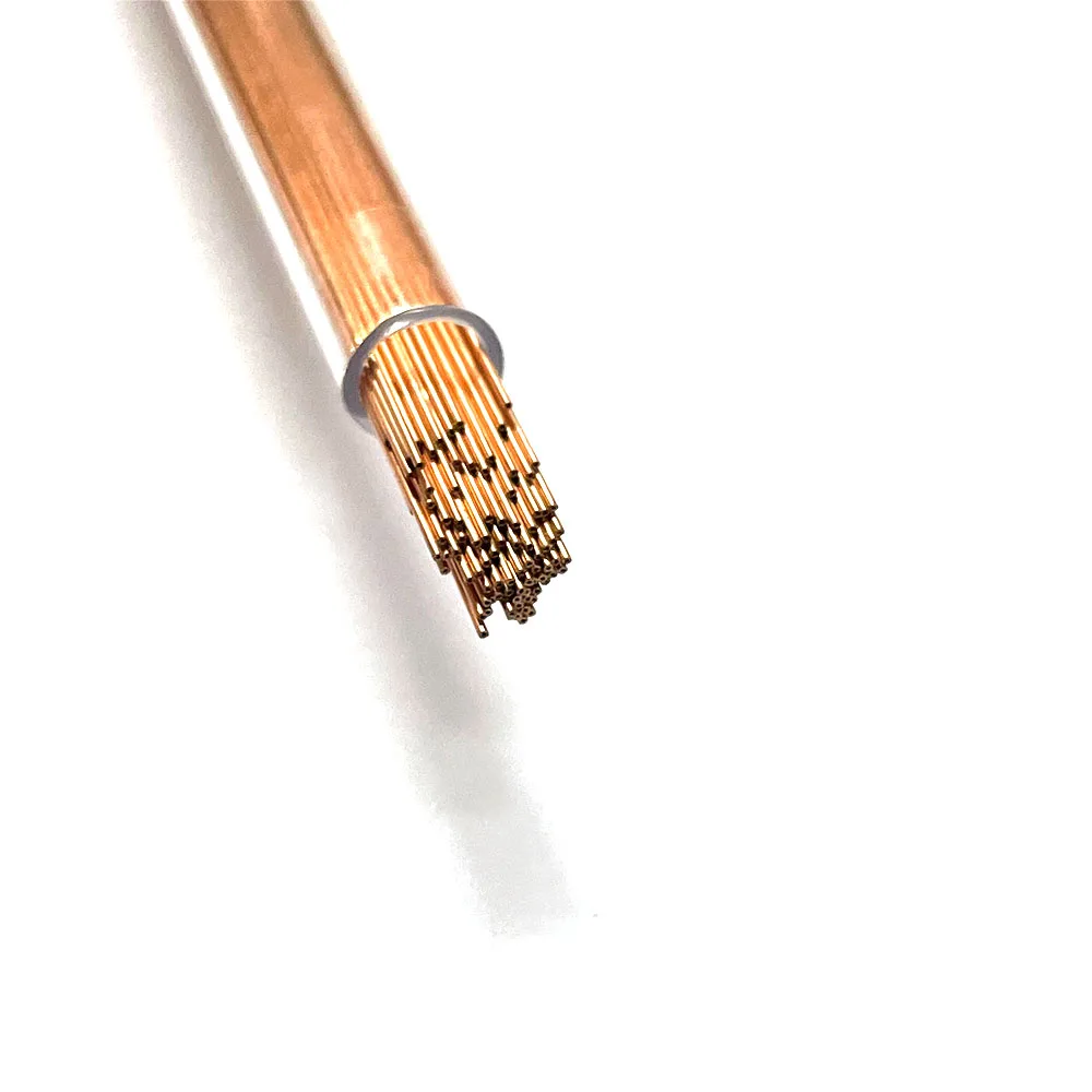 Copper Electrode Tube Ziyang 0.5*400mm Single Hole for EDM Drilling Electric Machine