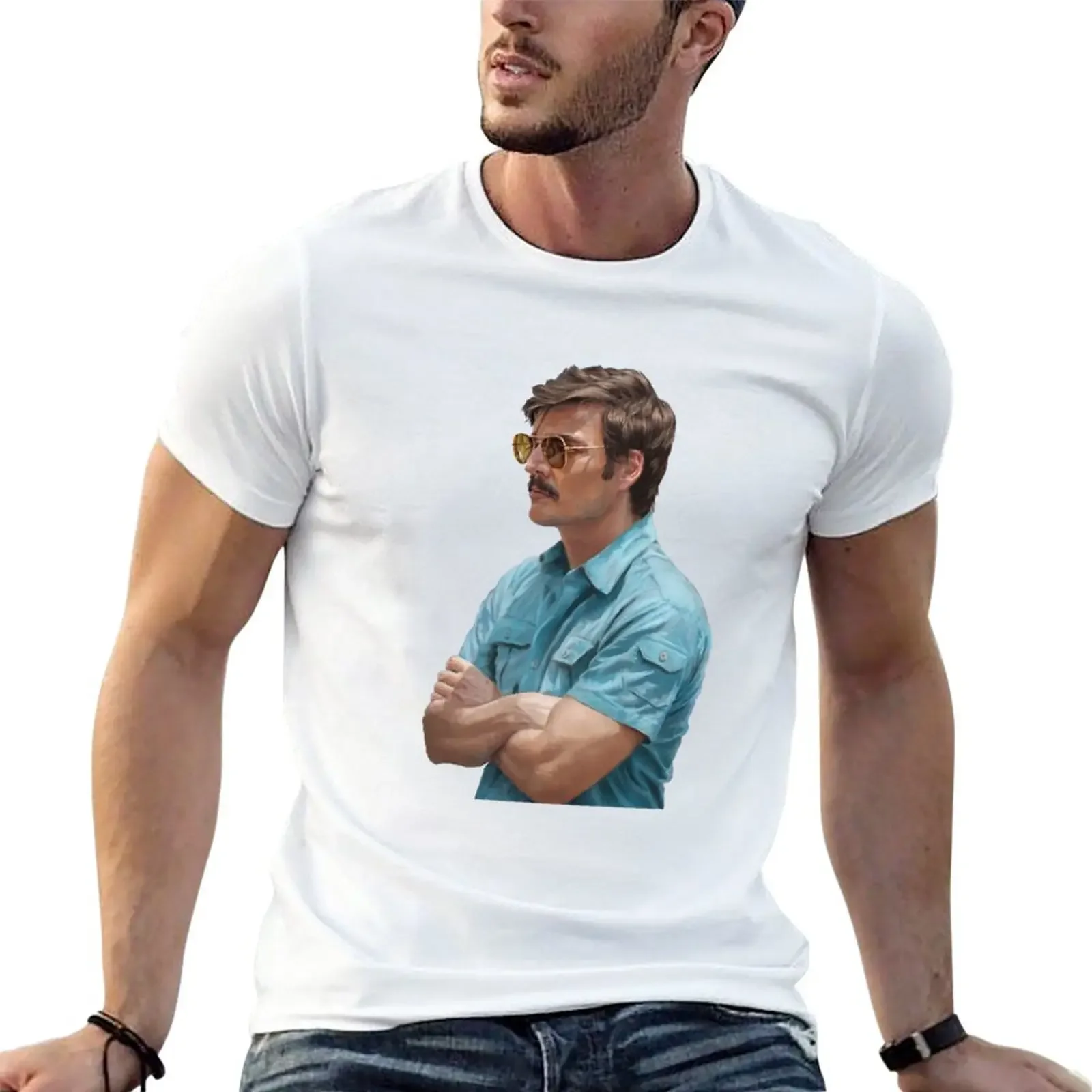 

Javier Pea T-Shirt Aesthetic clothing tops black t-shirts for men
