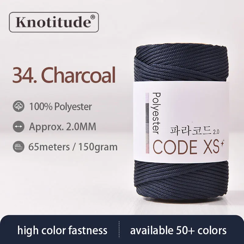 Durable 2mm Paracord - 65m Outdoor Adventure Cord