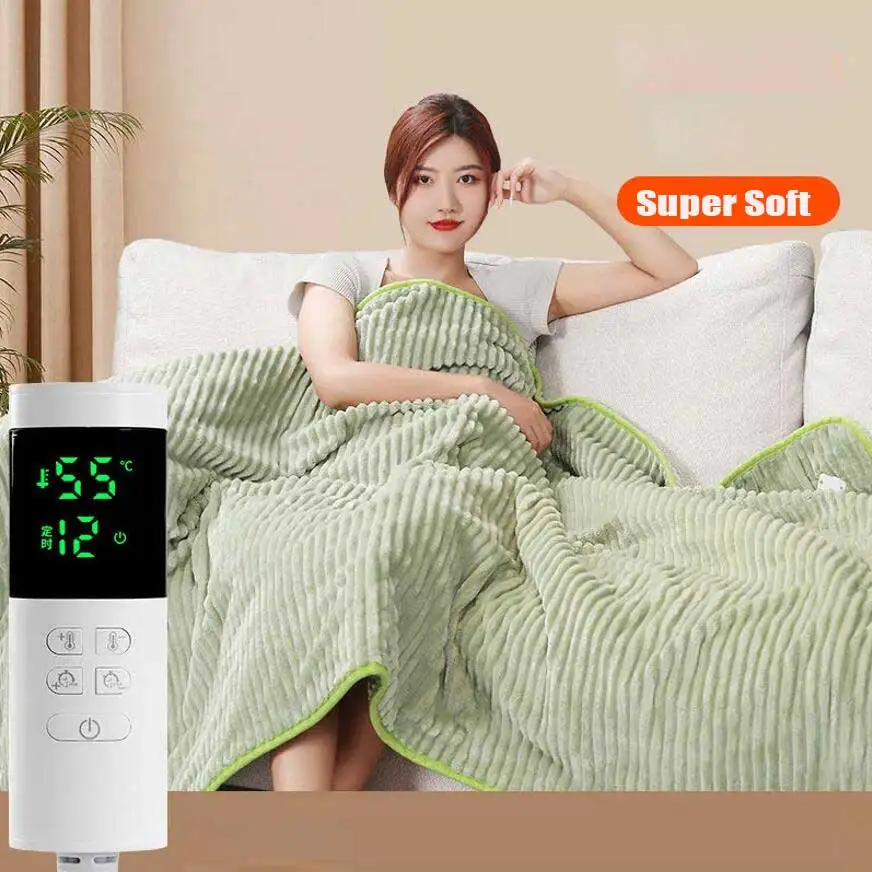 HighGradeWarmFlannelElectricHeatingBlanketTemperatureTiming