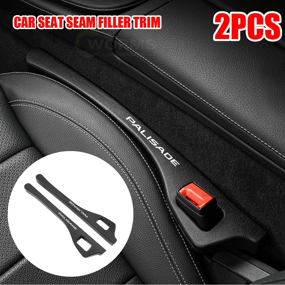 Car Seat Gap Filler Side Seam Plug Strip Seat Gap Strip Auto Decor Accessories For Hyundai