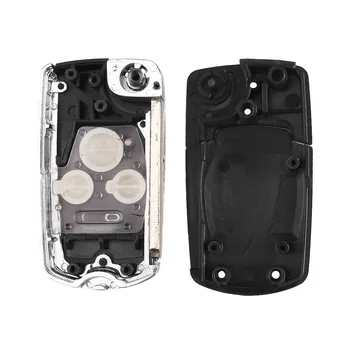 Chiavi con custodia a 3 pulsanti per Honda - KEYYOU portachiavi con custodia a conchiglia pieghevole a 3 pulsanti con vibrazione modificata per Honda