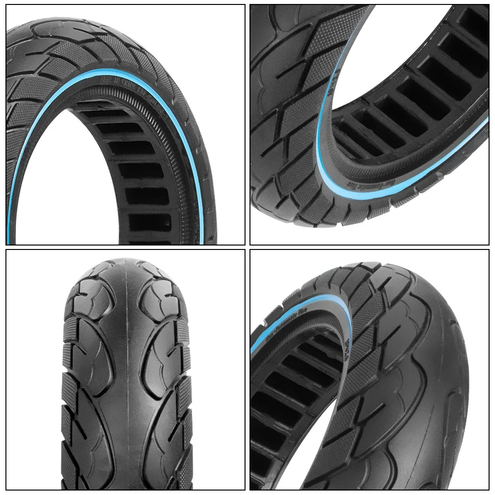 10 Zoll 10x2,5 Vollgummireifen für Ninebot MAX G30 G65 G2 für Xiaomi 5 5Pro für Gotrax GMAX G4 Scooter 60/70-6,5 Pannensicherer Reifen – Detail 9