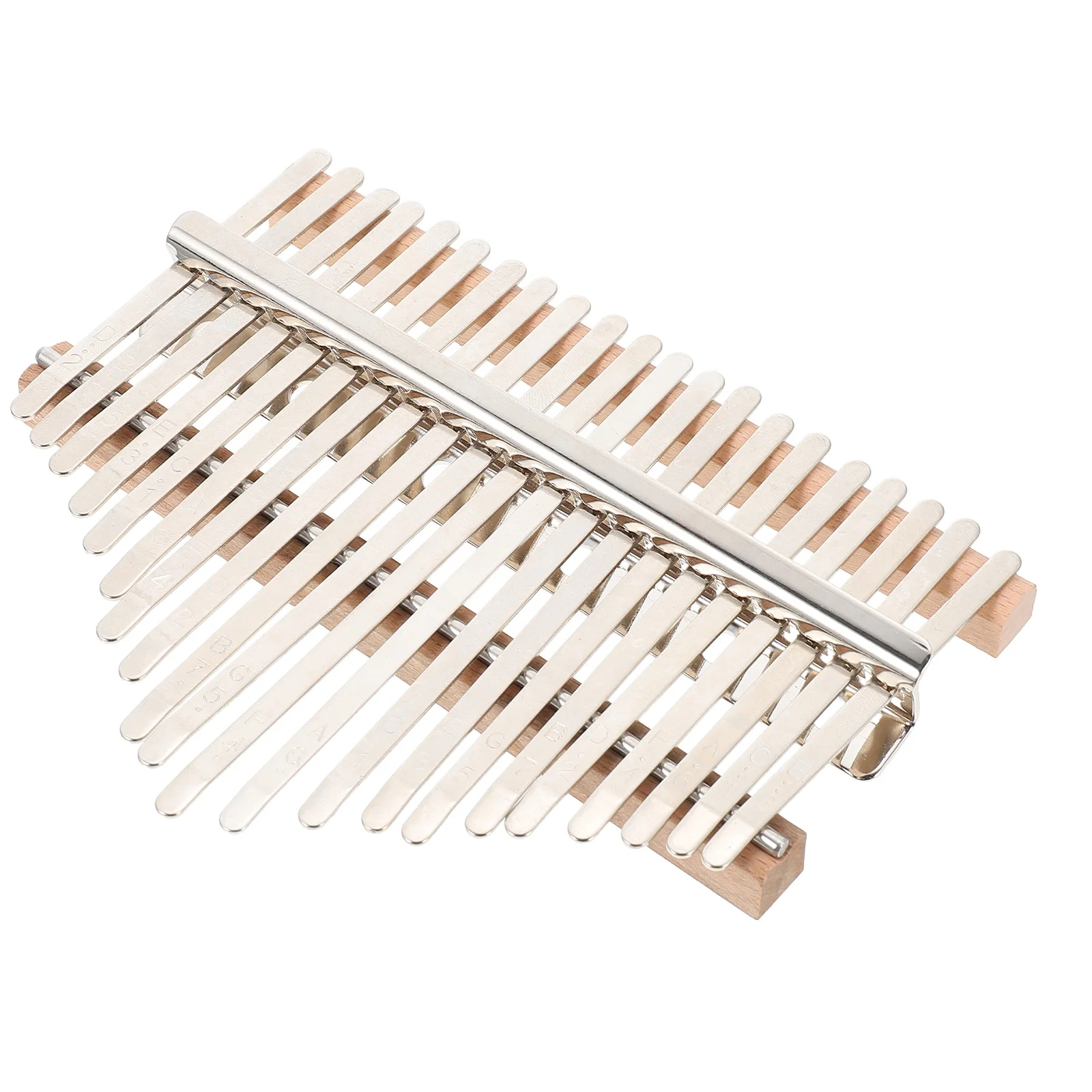 17 Tones Wood Metal Thumb Piano Accessories Kalimba Kit Handmade Parts Assembly Small Size Portable Lasting