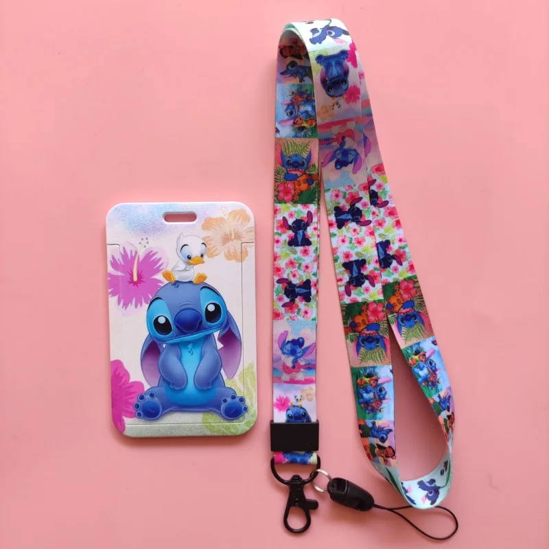 NUIGUBF Convient aux lanières Disney Stitch Disney, Porte-Cartes  détachables, Cartes d'identité, clés, Billets, Fournitures de Bureau, Cartes  de Bus (Lot de 2). : : Fournitures de bureau