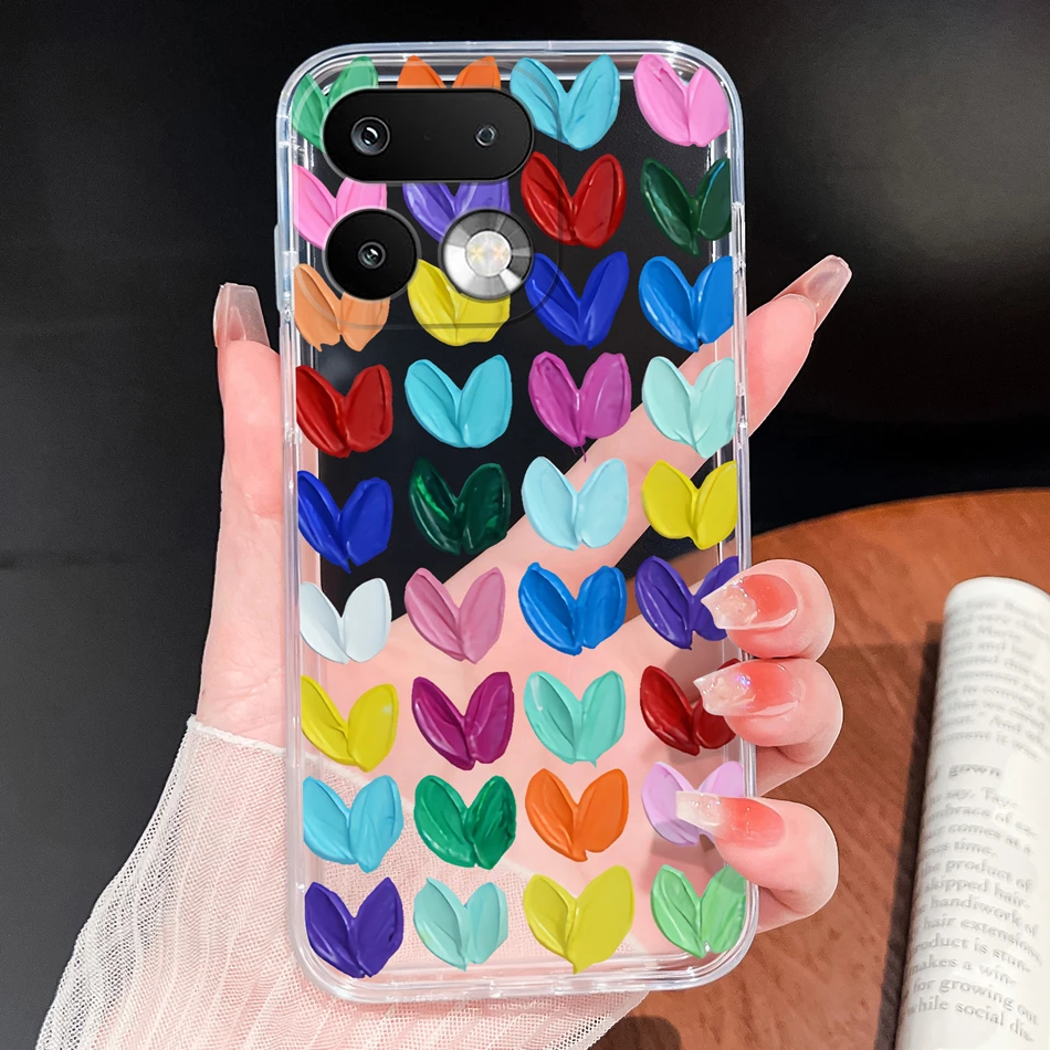 Stylish Soft Slim TPU Clear Silicone Phone Case - Lightweight Protective Cover