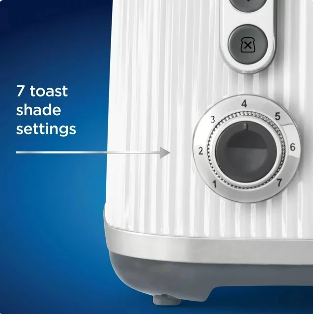 Oster® 2-Slice Toaster with Extra-Wide Slots, White 2