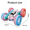 2.4G RC Stunt Car Children Double Sided Flip Remote Control Car 360 Degree Rotation Off Road Rc Drift Cars For Pink Girls Toys 4