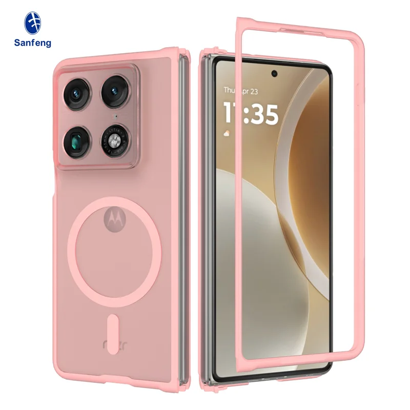 Matte TPU Magnetic Wireless Charging Protective Phone Cover