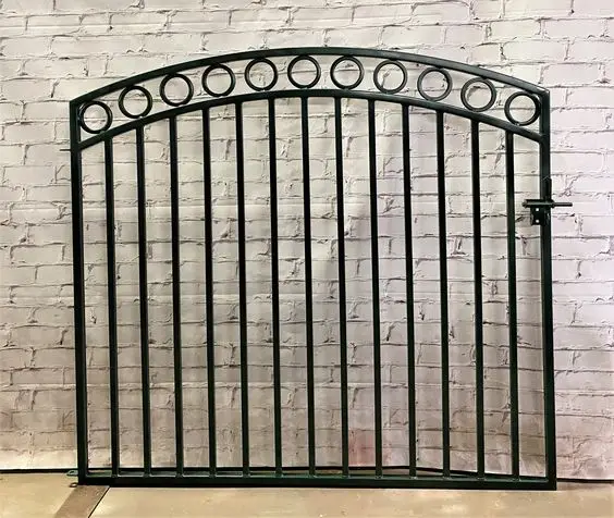 Hot Selling Factory Wholesale Latest Main Gate Designs Wrought Iron Gate Metal Gates Wrought Iron 4