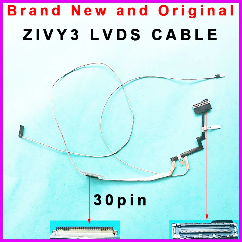 New LCD LVDS cable For Lenovo IdeaPad Y70-70 Y70-80 DC020020300 LCD LED Video Flex Cable