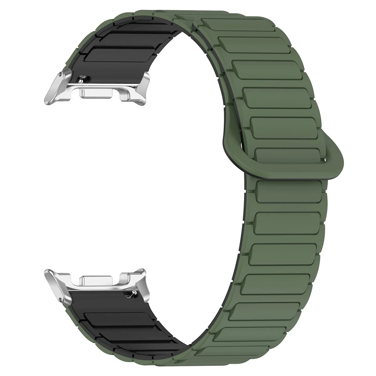 Magnetic Silicone Sports Watch Bracelet Strap