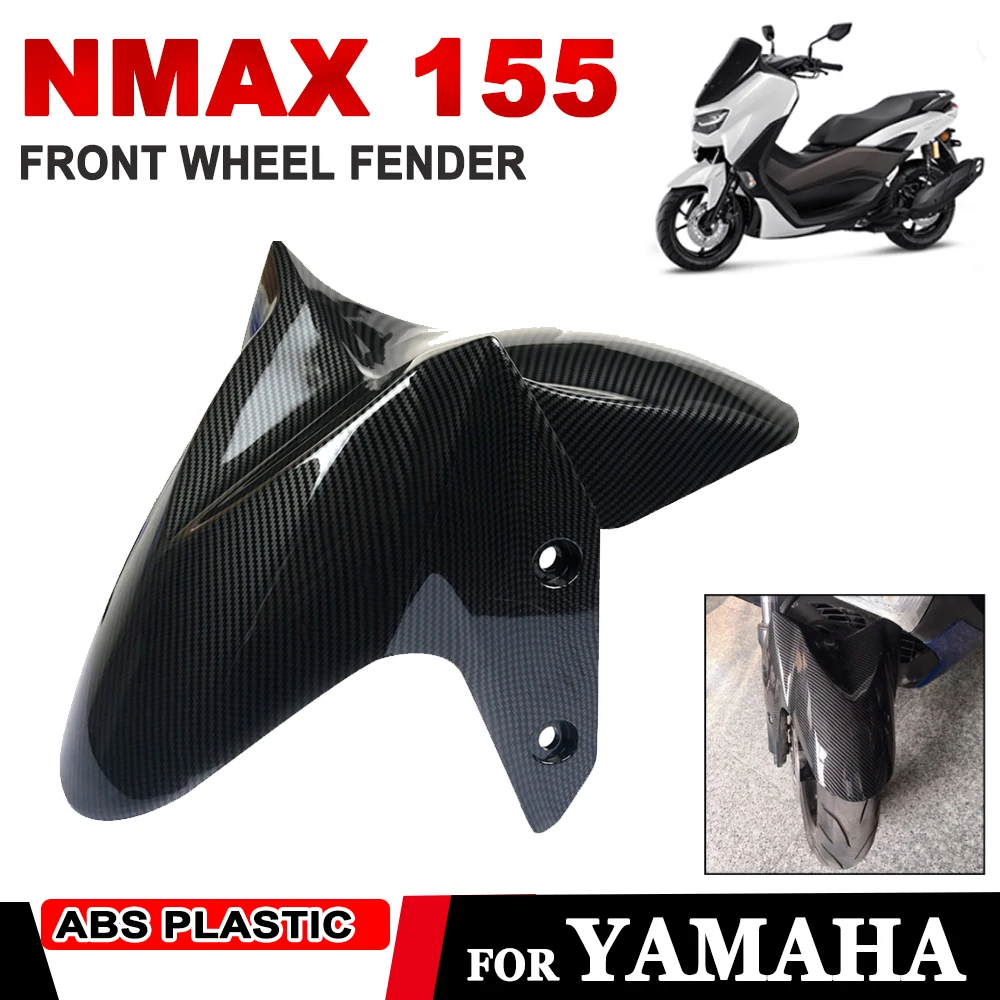 

Motorcycle Front Wheel Front Fender Patterned Like Carbon Fiber For YAMAHA NMAX 155 NMAX155 2016-2019