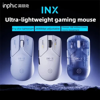 INPHIC IN-X SE Wireless Gaming Mouse 12800DPI Flagship Touch 1000HZ Wireless Mouse Suitable for Desktop Laptops