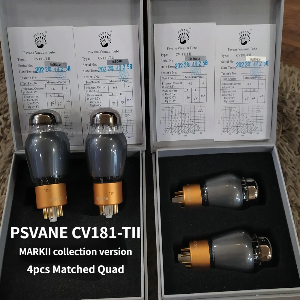 CV181-TII (CV181 6SN7 6N8P) PSVANE Electronic Tube MARKII