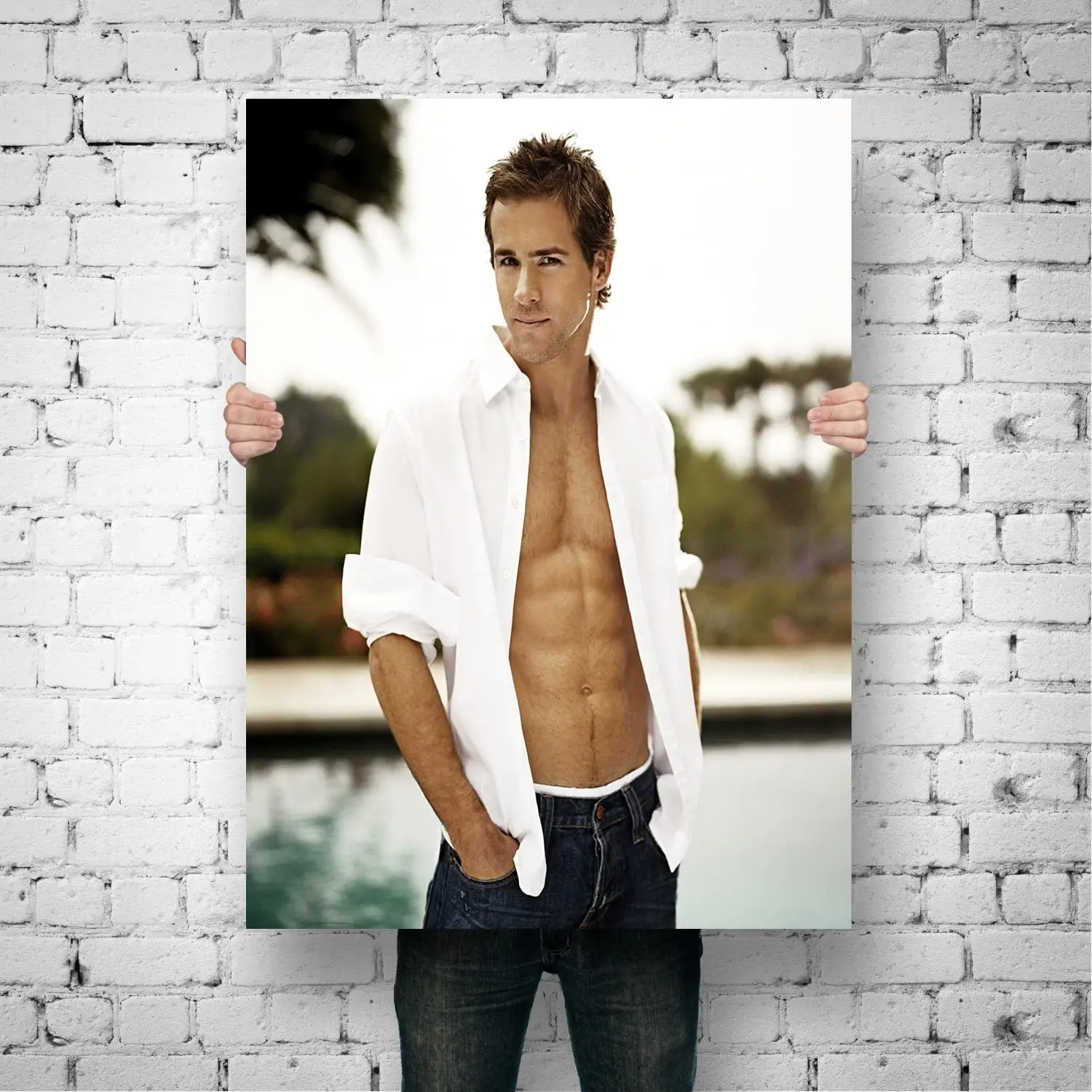 Ryan Reynolds Poster Movie Actor Sexiest Man Posters 5 Art Poster Canvas  Painting Decor Wall Print Photo Gifts Home Modern Decorative Posters  Framed/Unframed 24x36inch(60x90cm) : : Home
