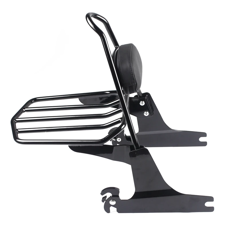 

Removable Rear Passenger Backrest Cushion Luggage Rack