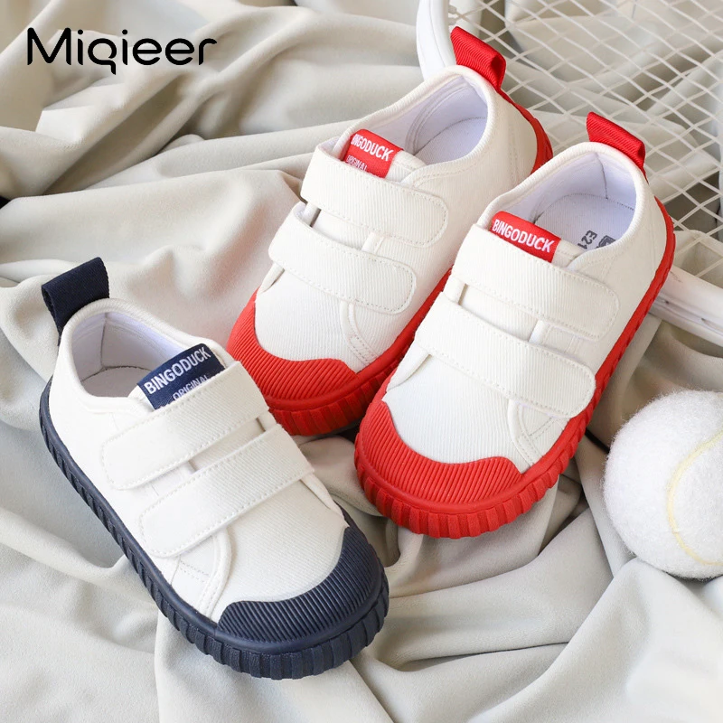 Spring Baby Toddler Shoes Children Canvas 1-6 Years Autumn Breathable Walking Shoes Kids Boys Girls Non-slip Hook&Loop Sneakers spring autumn soft bottom non slip casual kids shoes children boys girls sport shoes breathable infant shoes sneakers