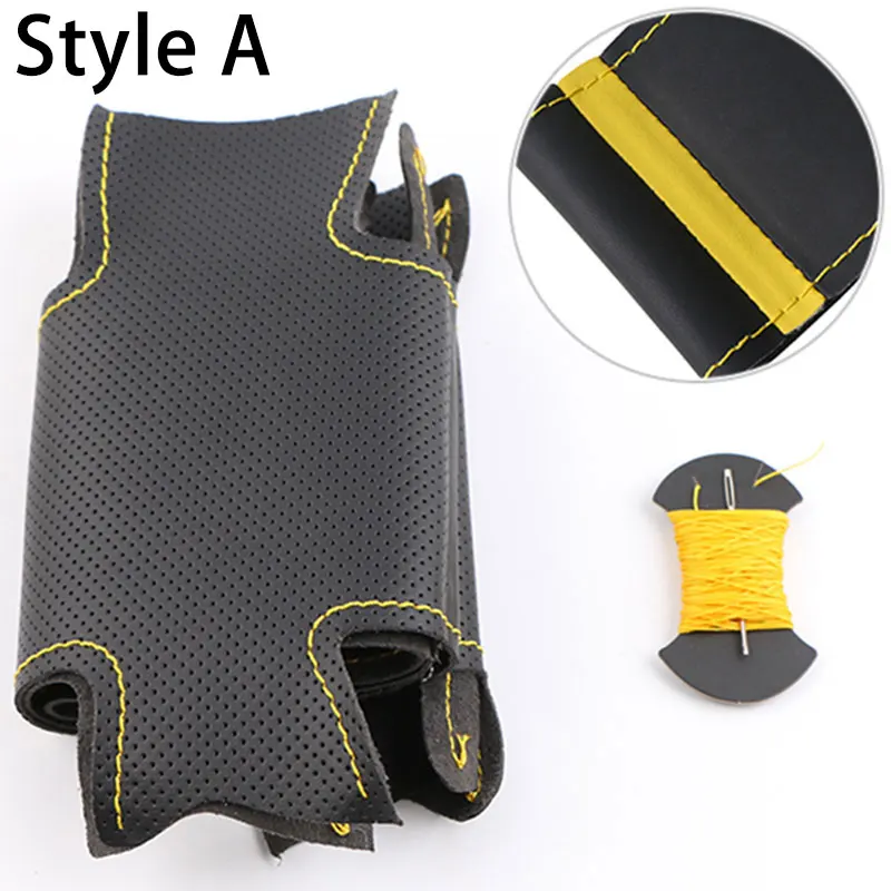A-Yellow thread