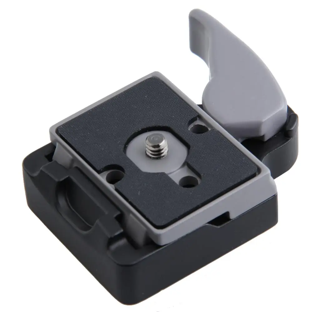 Metal Camera Quick Release Plate for Tripod Mounting Black