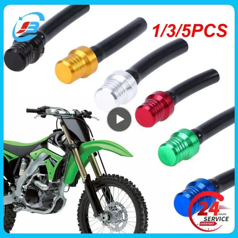 

1/3/5PCS Motorcycle Gas Petrol Fuel Breather Pipe Hose Valve Vent For Motocross ATV Quad Dirt Pit Bike