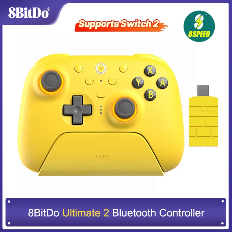 8BitDo – Bezprzewodowy kontroler Bluetooth Ultimate 2 za $59.77 / ~220zł