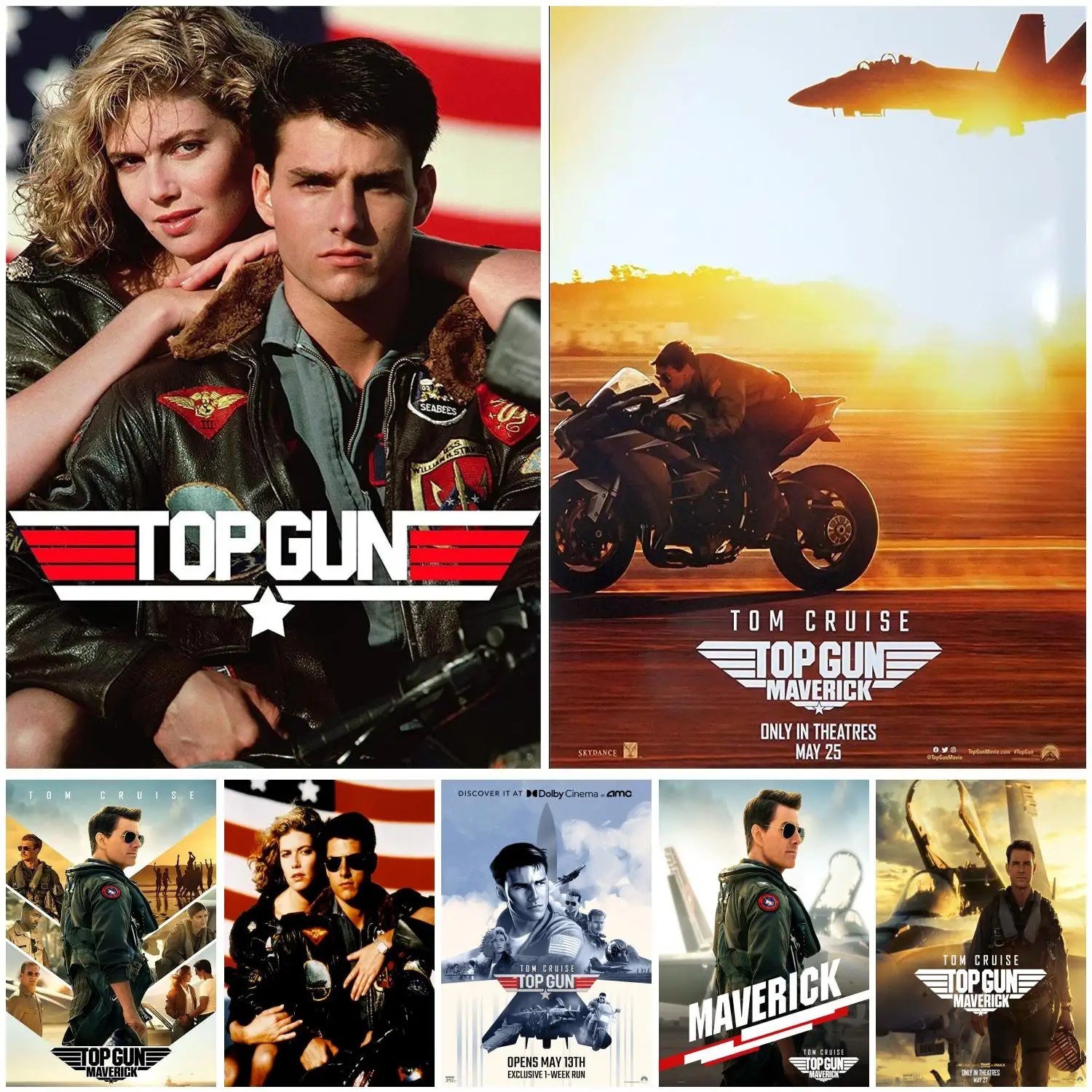 TopGunMaverickHelmetPosterCanvasArtPosterandWallArtPicture