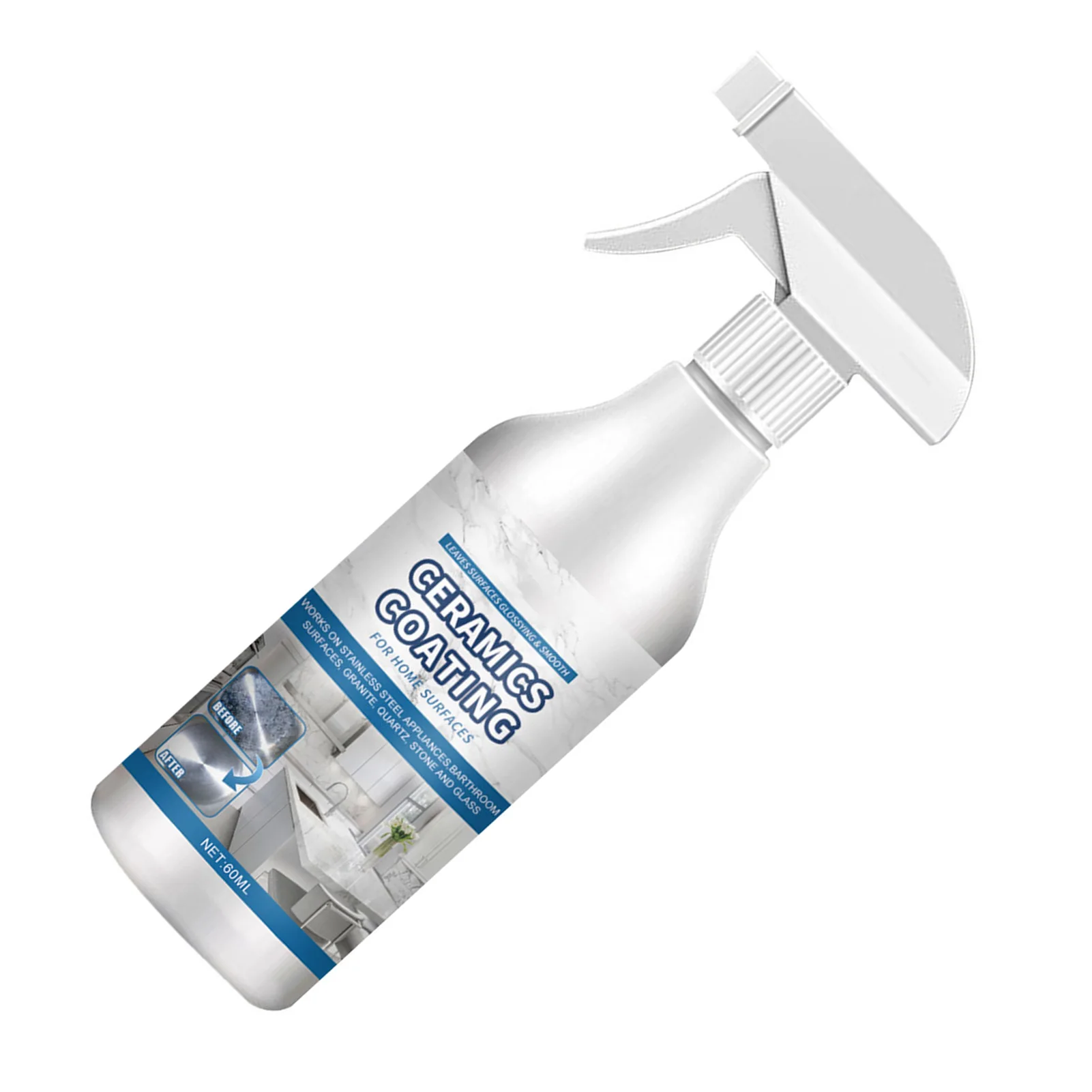

60ml Foam Kitchen Cleaner Removes Kitchen Grease Cleaner for Cleaning Floor Water Sink Faucets