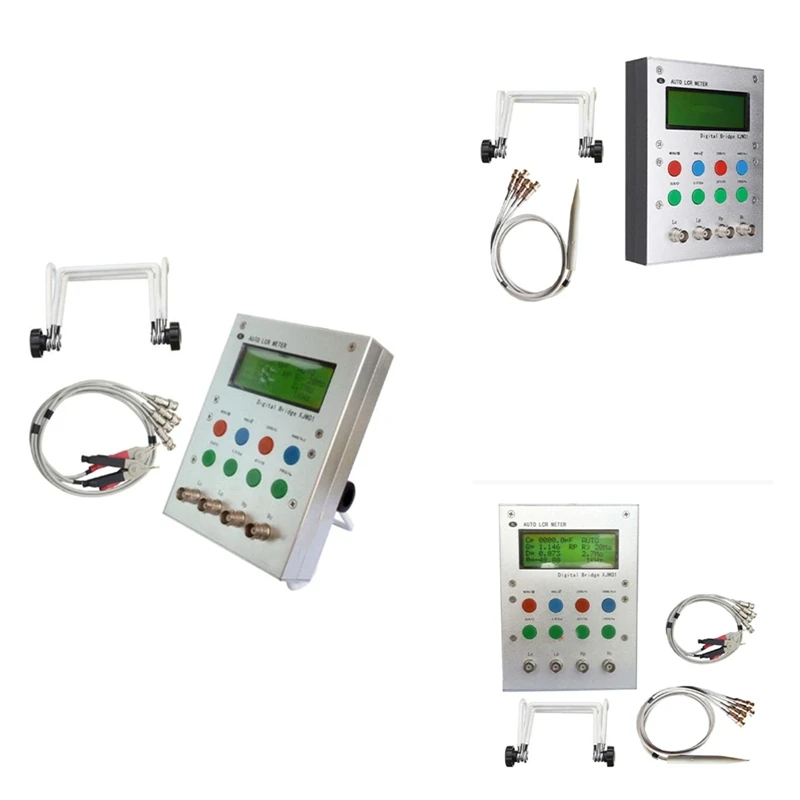 

XJW01 Digital Bridge 0.3% LCR Tester Resistance, Inductance, Capacitance, ESR, Finished Product US Plug