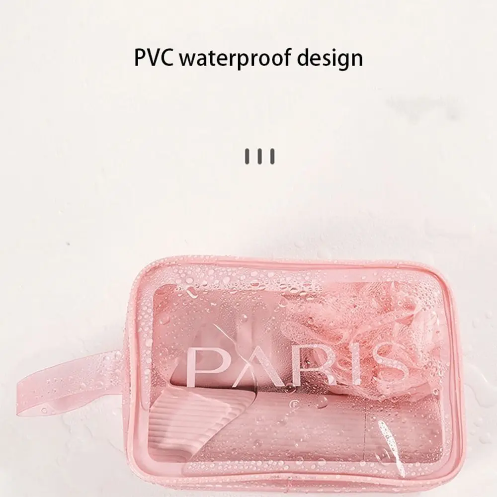 

Travel Square Bag PVC Travel Organizer Large Capacity Transparent Cosmetic Bag Storage Toiletry Bag Cosmetic Cases Makeup Bags