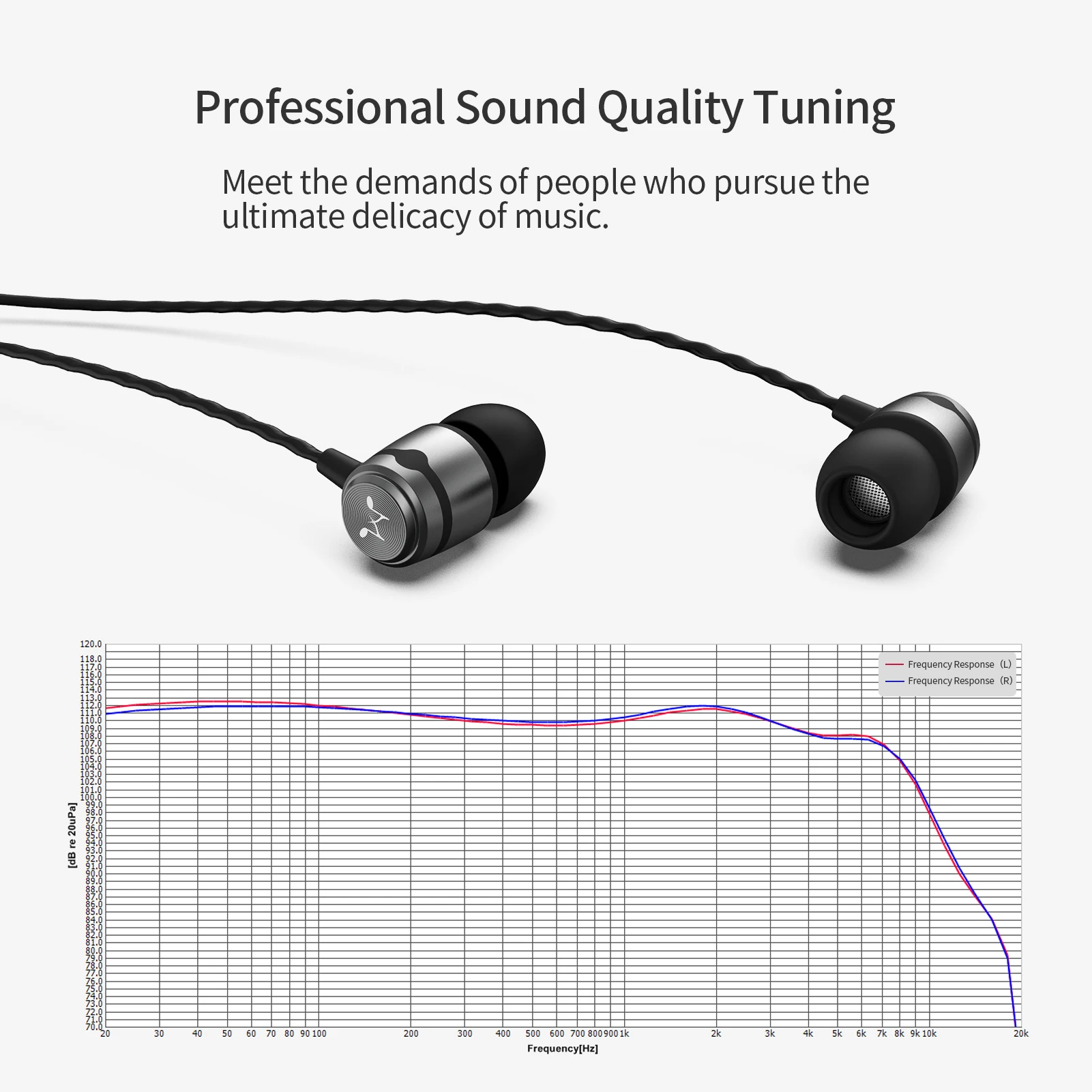 SoundMAGIC E50C Wired Earbuds with Microphone in Ear Monitor HiFi Earphones Good Noise Isolating Headphones Comfortable Fit 2