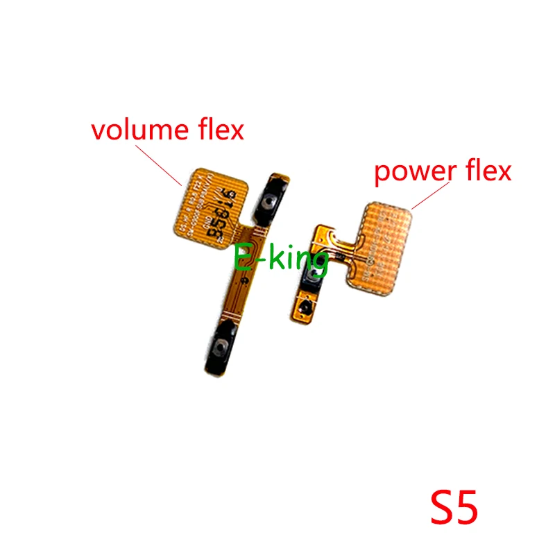 For Samsung Galaxy S5 Power ON OFF Volume Key Button Flex
