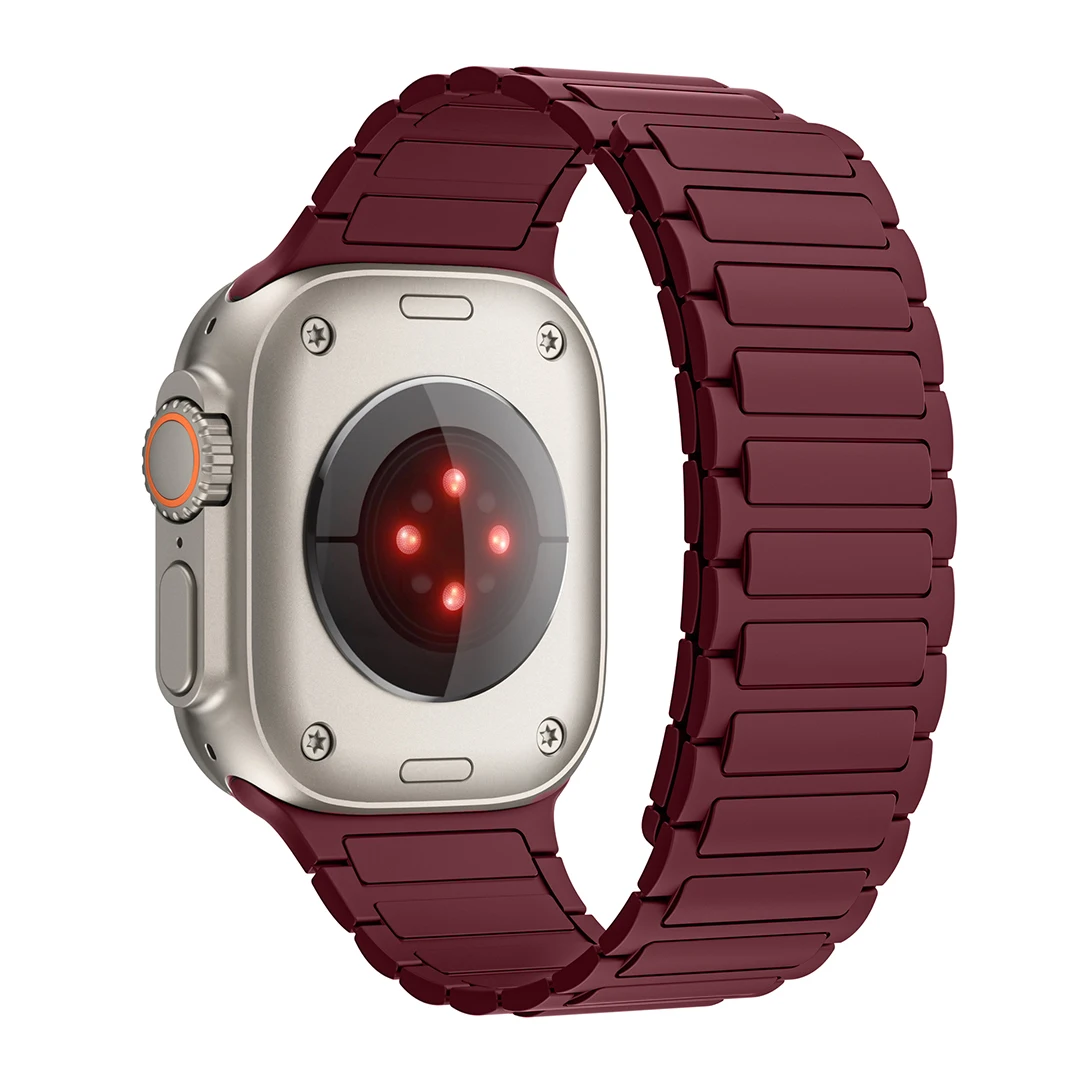 Silicone Magnetic Band for Smartwatches - Elegant and Versatile Wristband Bracelet