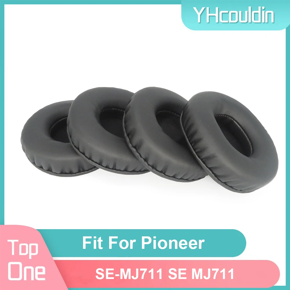 

Earpads For Pioneer SE-MJ711 SE MJ711 Headphone Earcushions PU Soft Pads Foam Ear Pads Black