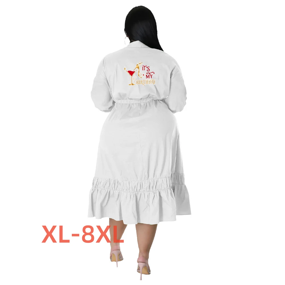 

Женское зимнее платье-макси с принтом, размеры 4xl, 5xl, 6xl, 7xl, 8xl