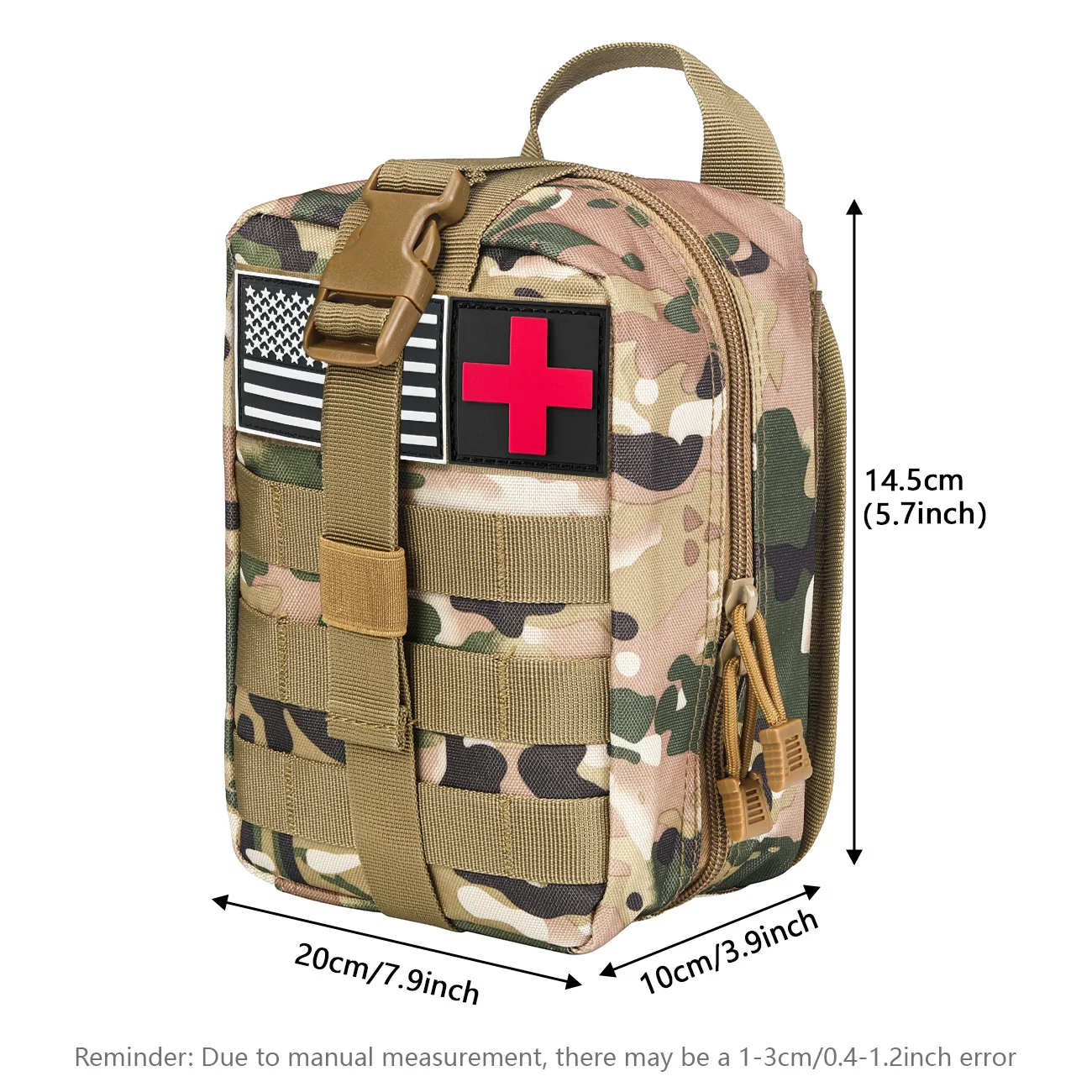 Portable First Aid Kit Storage Bag for Household Travel