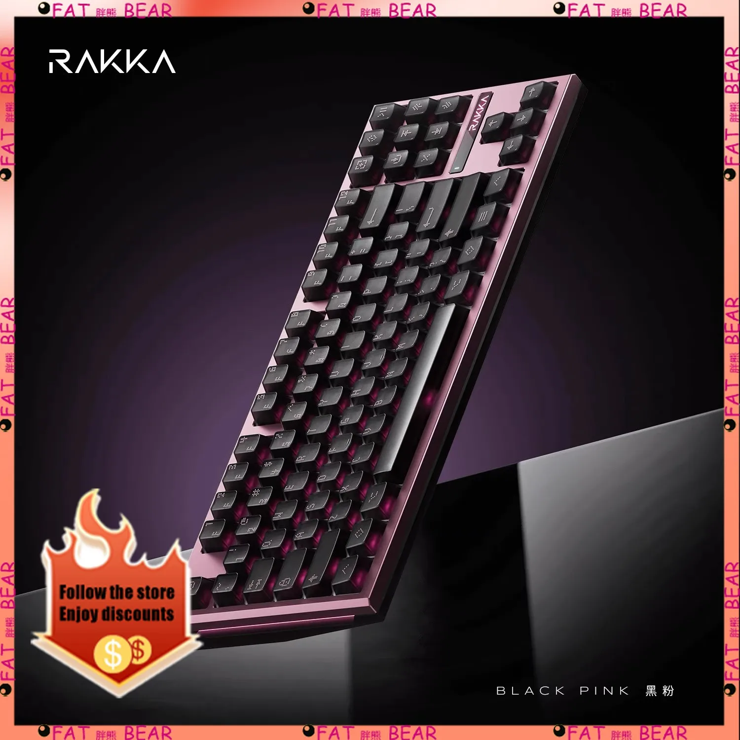 RAKKA 80 Edge Magnetic Switch Keyboard Mechanical Keyboard